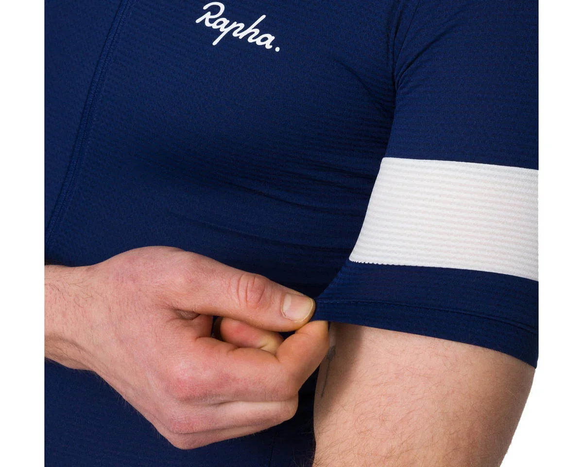Rapha Men's Core Lightweight Jersey (Navy/White) (S) - view 5